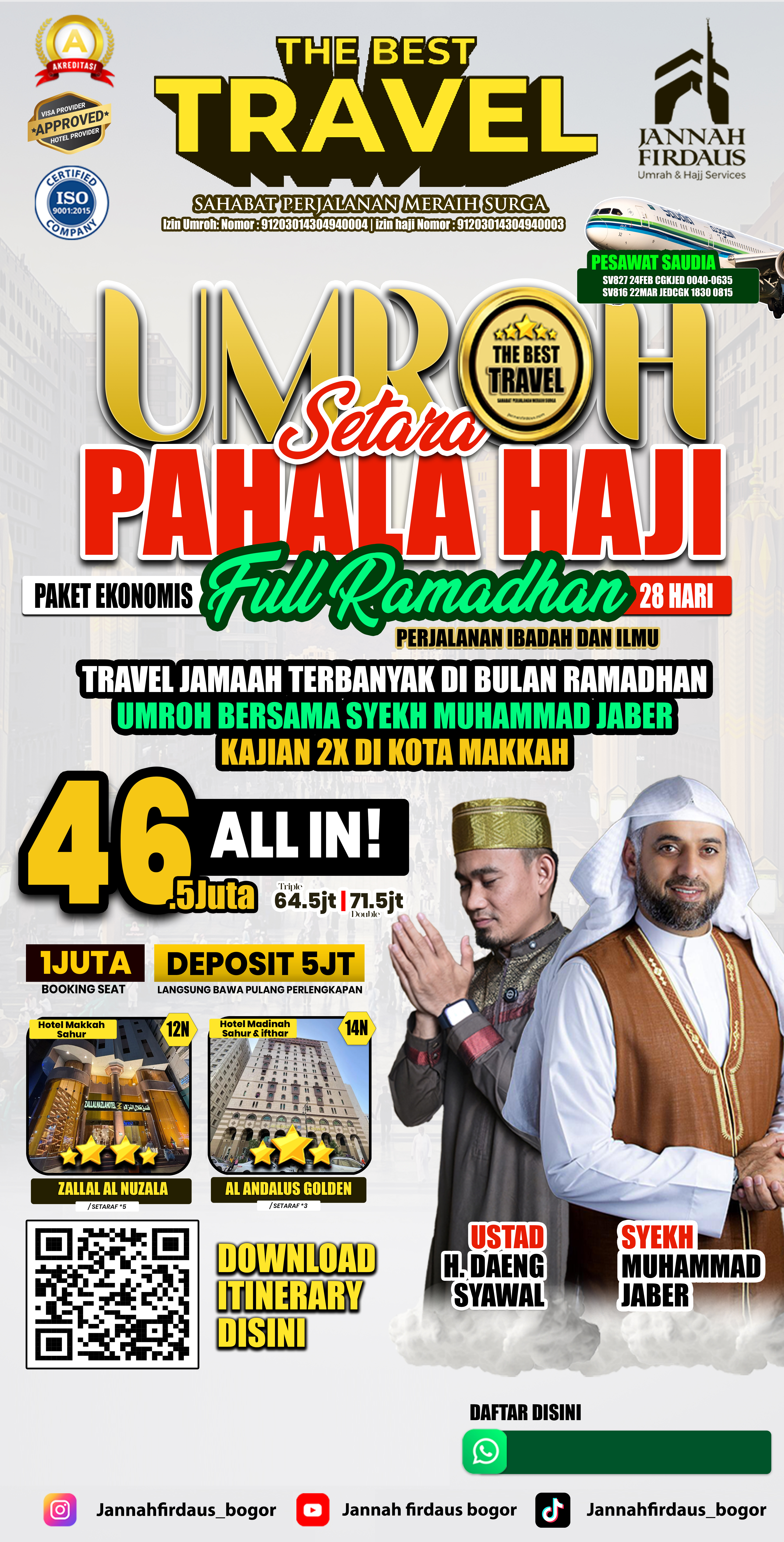 Paket Full Ramadhan Ekonomis