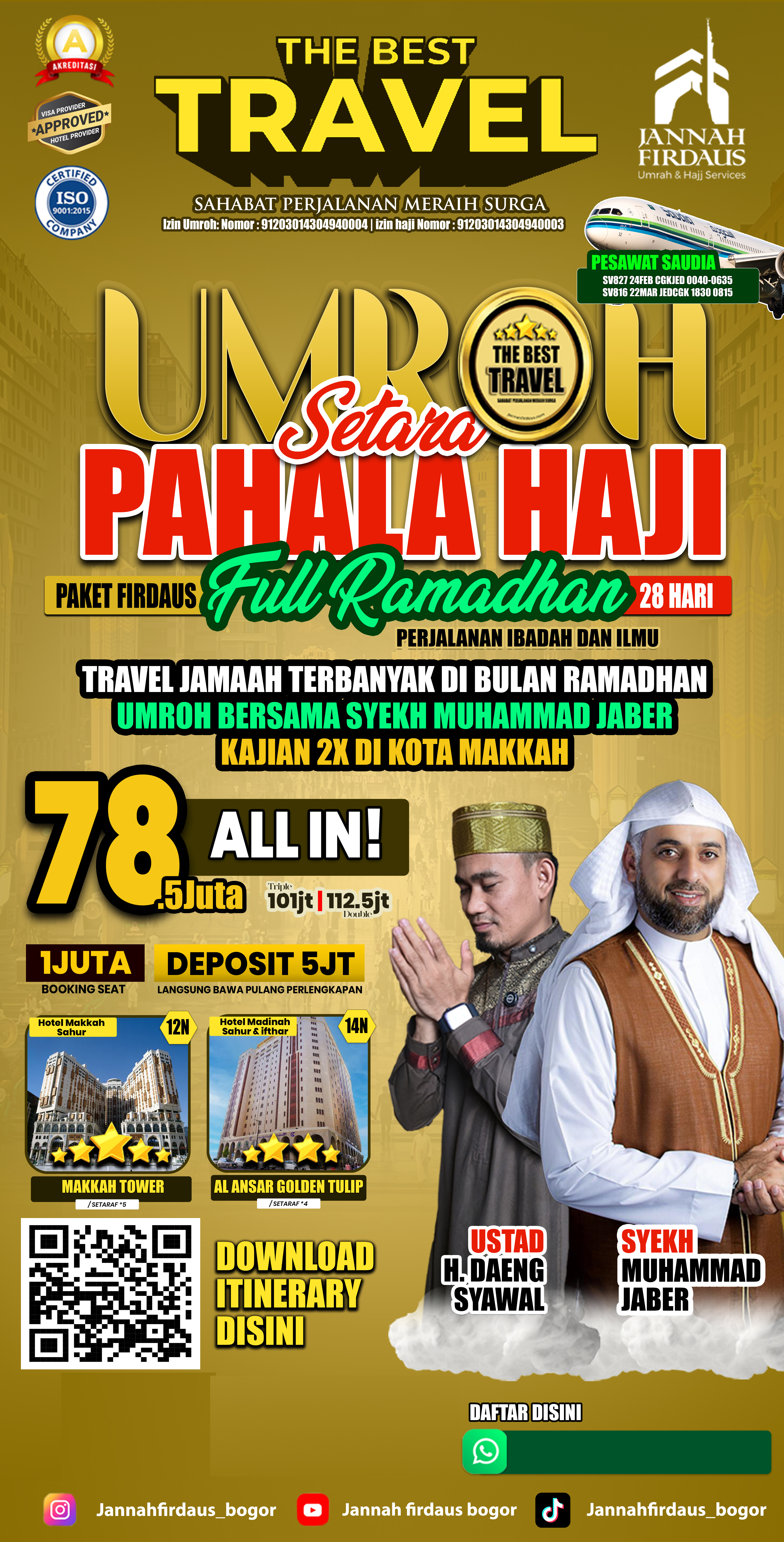 Paket Full Ramadhan Firdaus